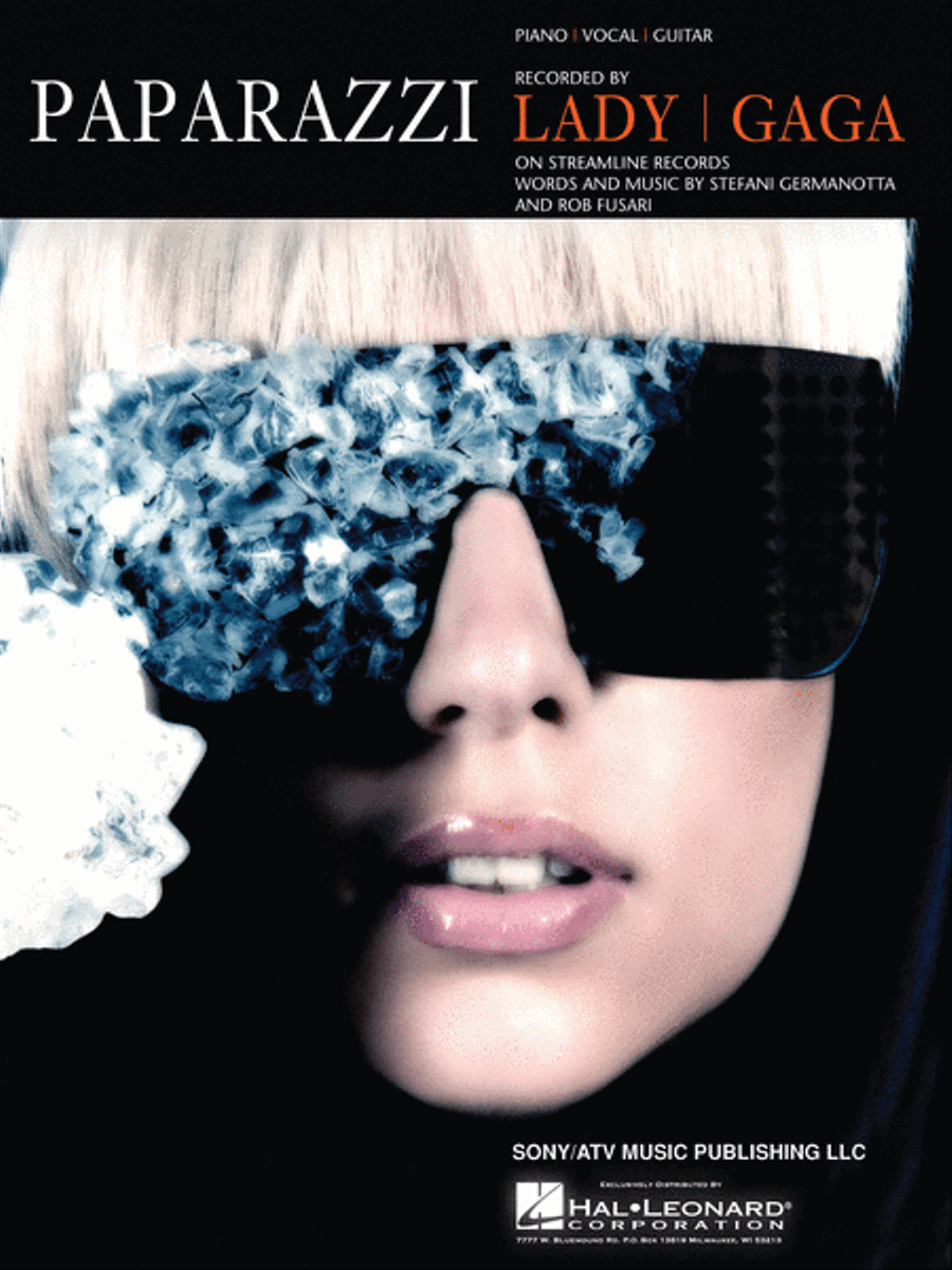 Paparazzi Piano, Vocal, Guitar scores gallery preview page 1