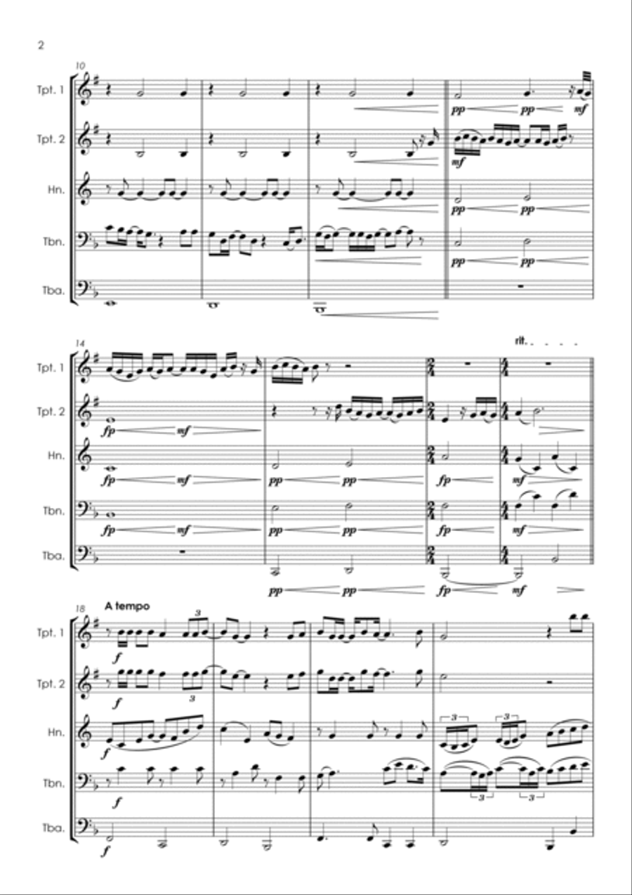 Someone Like You Horn scores gallery preview page 4