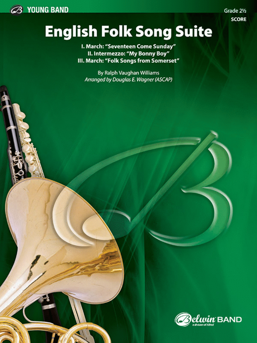 English Folk Song Suite Concert Band scores gallery preview page 1