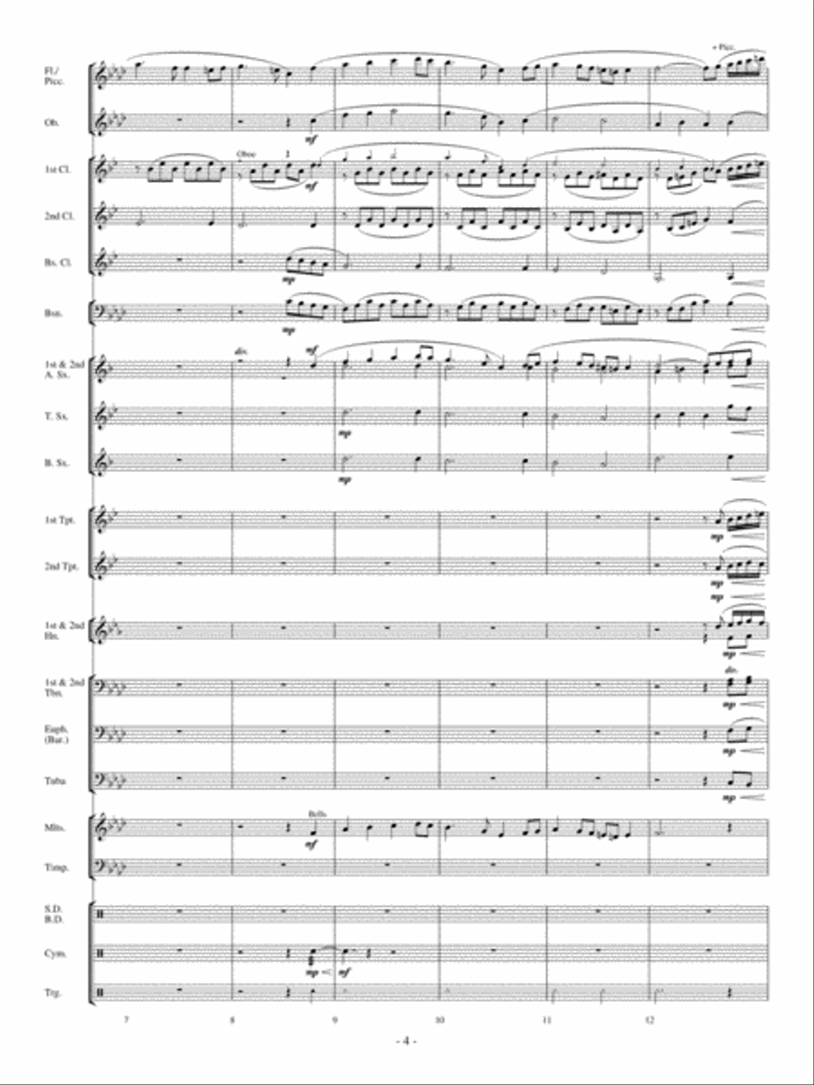 What Child Is This? Concert Band scores gallery preview page 3
