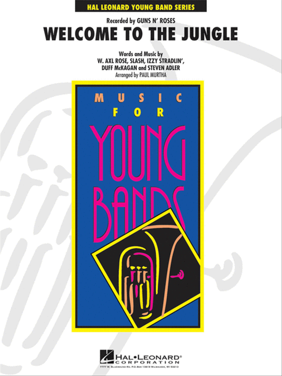 Welcome to the Jungle Concert Band scores gallery preview page 1