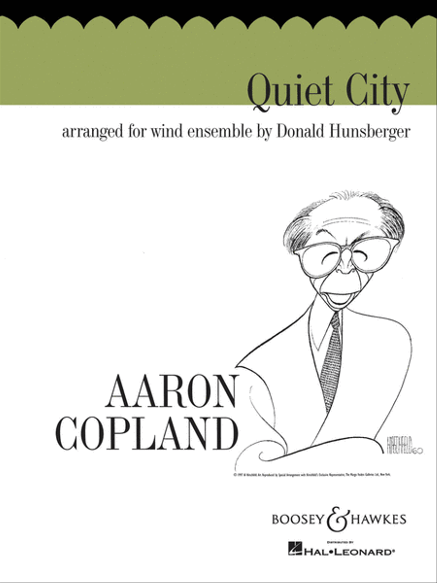 Quiet City Concert Band scores gallery preview page 1