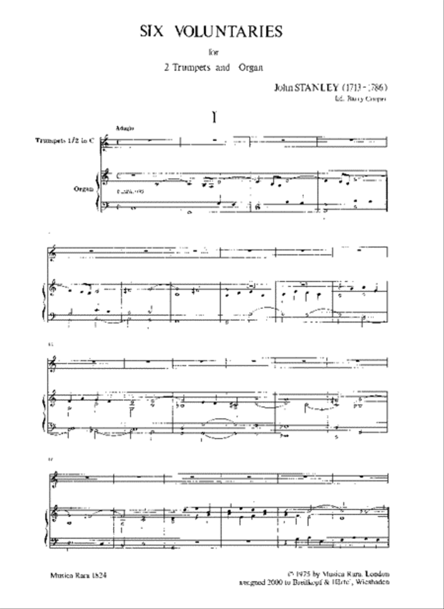 6 Voluntaries 6 Voluntaries Piano Trio scores gallery preview page 2