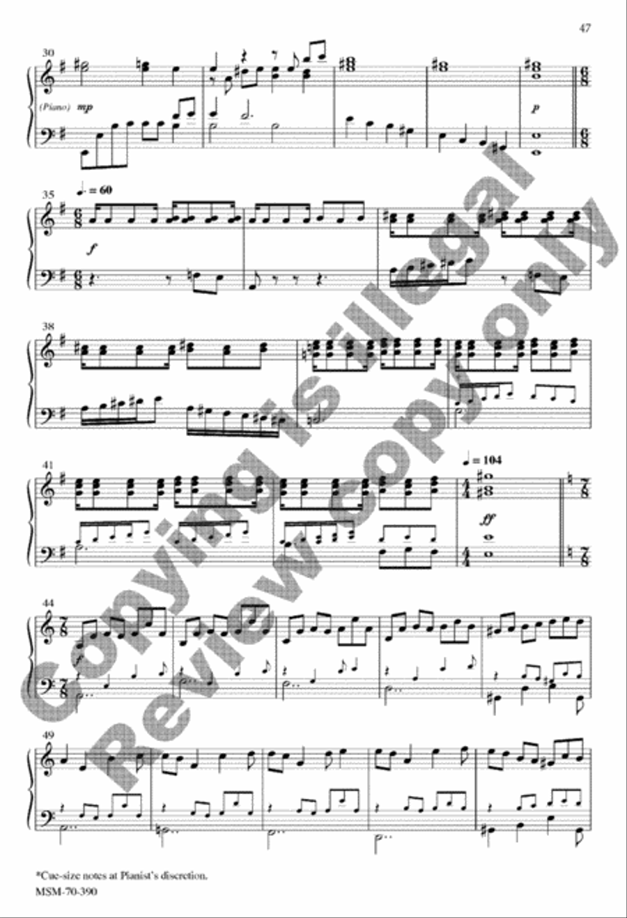 Seven Last Words Seven Last Words 4-Part scores gallery preview page 65