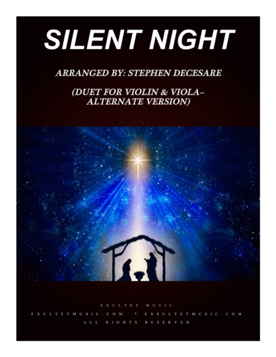 Silent Night (Duet for Violin and Viola - Alternate Version) image number null