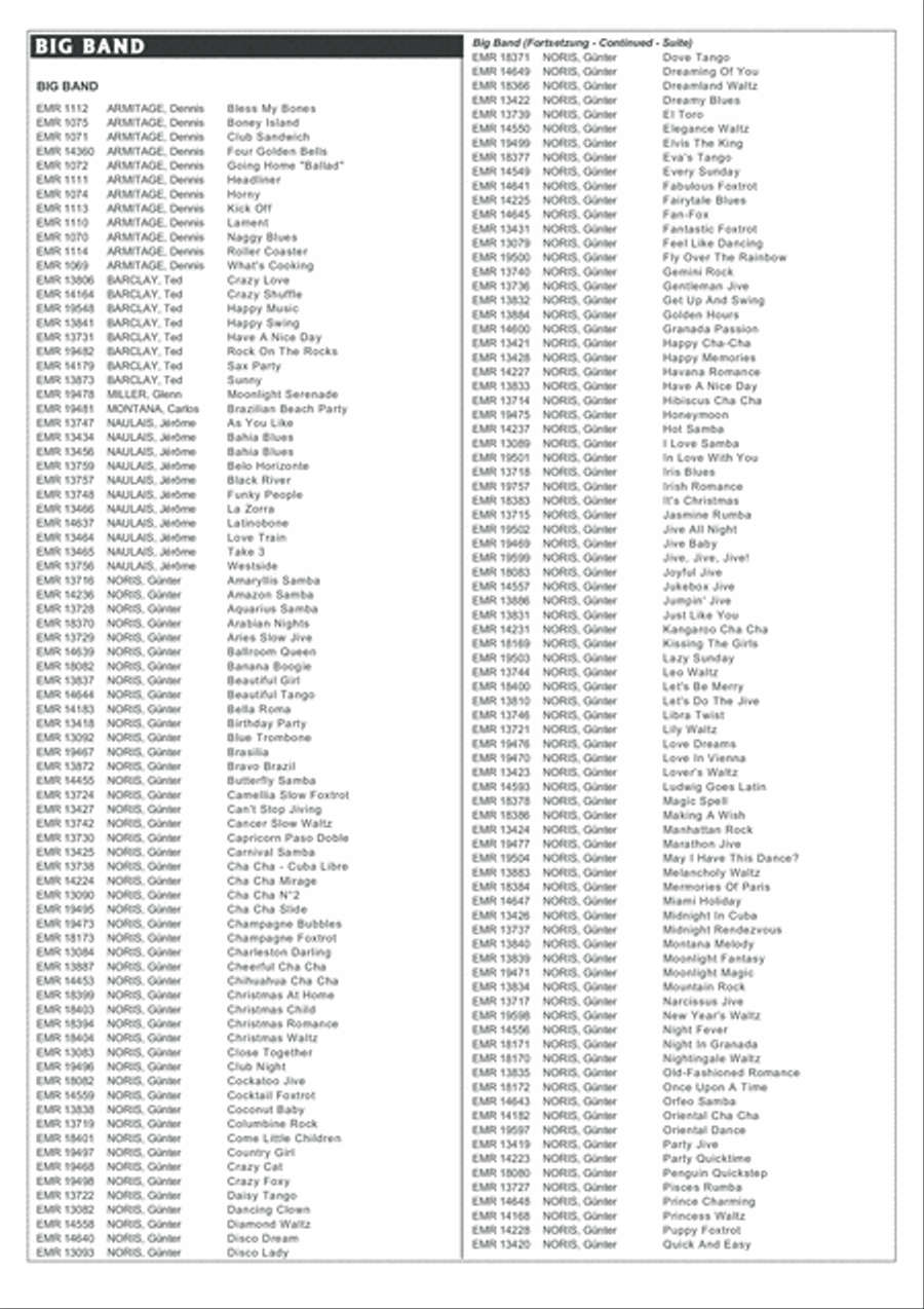Rush Hour Big Band scores gallery preview page 10
