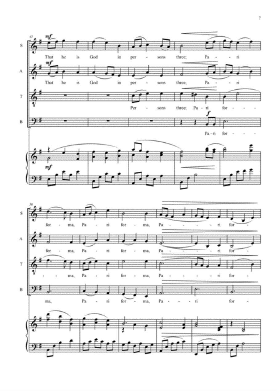 There Is No Rose There Is No Rose 4-Part scores gallery preview page 7