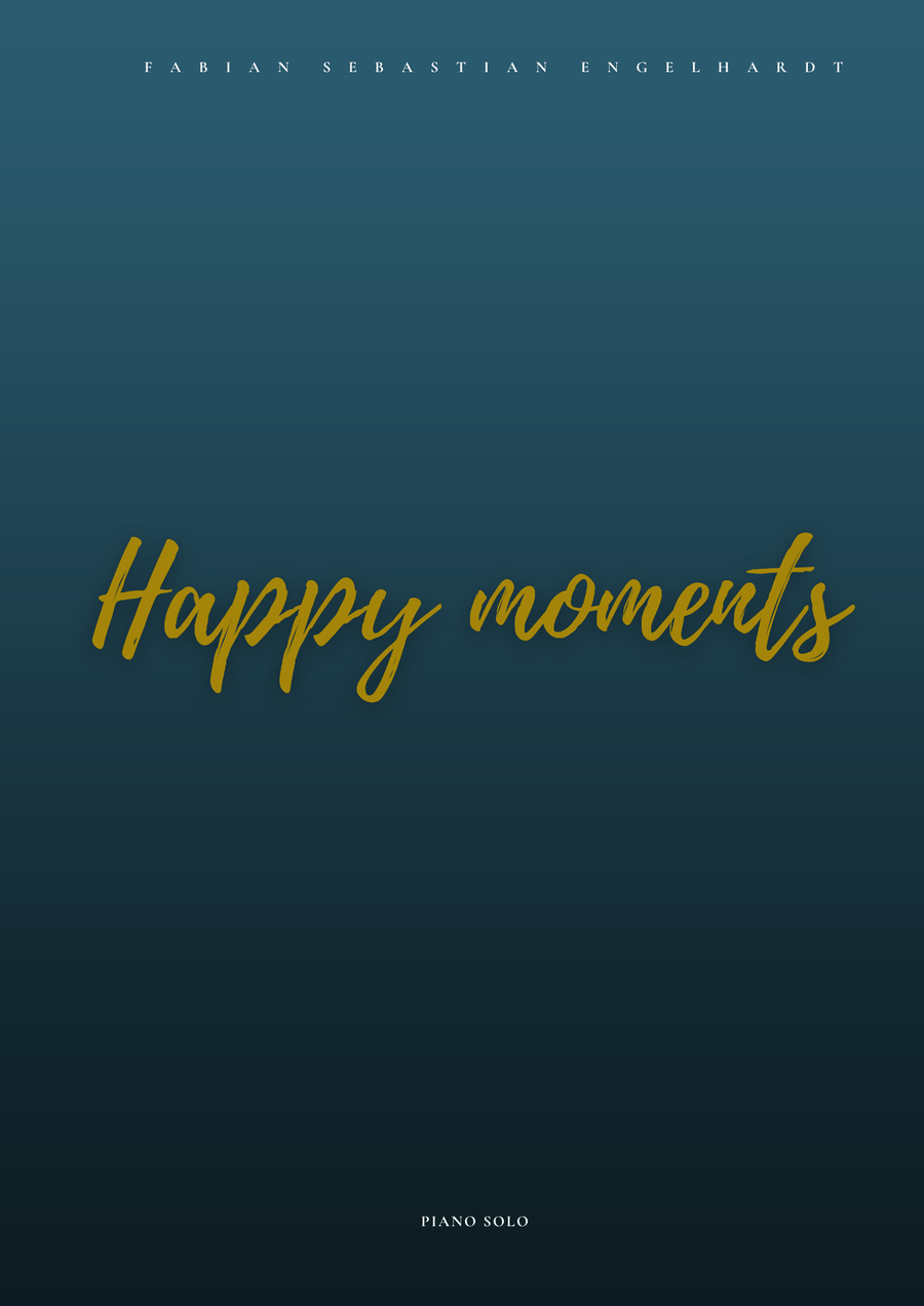 Happy moments for Piano Solo Piano Solo scores gallery preview page 1