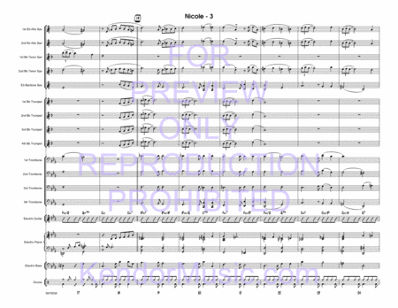 Nicole (Full Score)