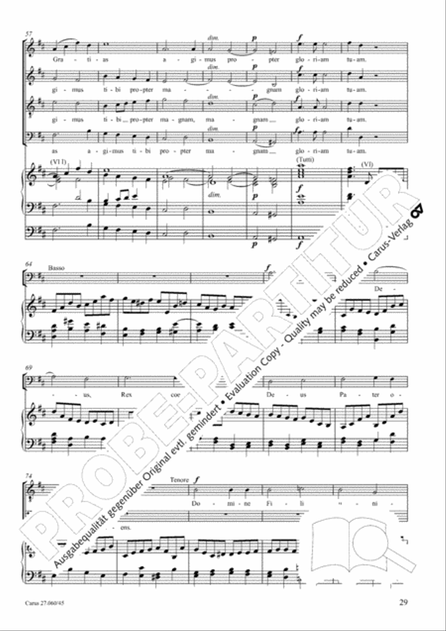 Messe a quatre voix Messe a quatre voix 4-Part scores gallery preview page 30