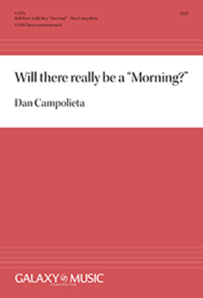 Book cover for Will there really be a "Morning?"