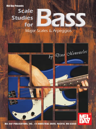 Book cover for Scale Studies for Bass