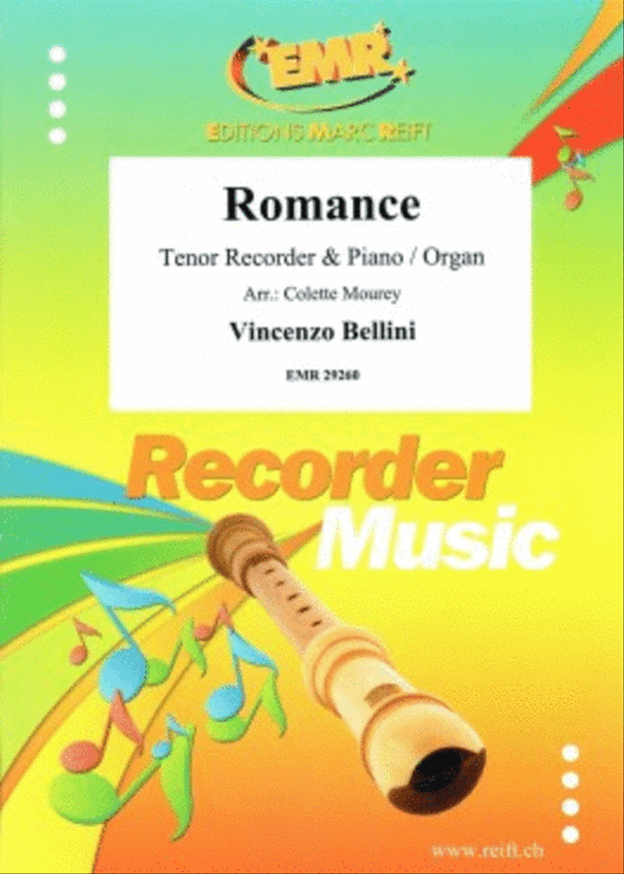 Romance Romance Tenor Recorder scores gallery preview page 1