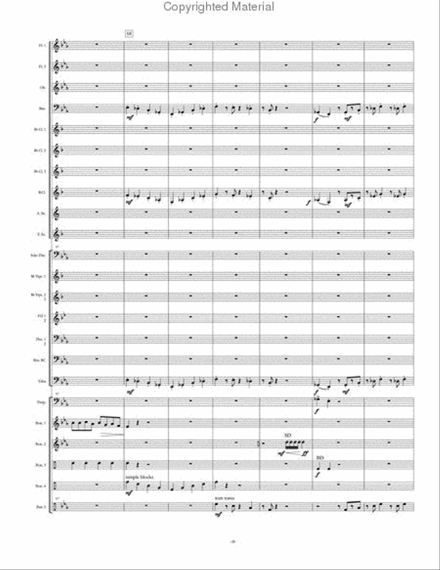 Seminar Seminar Concert Band scores gallery preview page 11