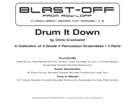 Drum It Down (Blast Off Series)