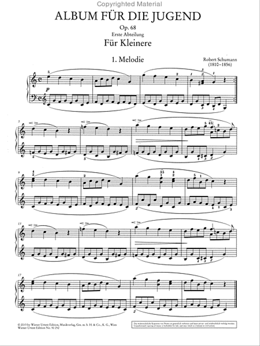 Album für die Jugend Chamber Music scores gallery preview page 2