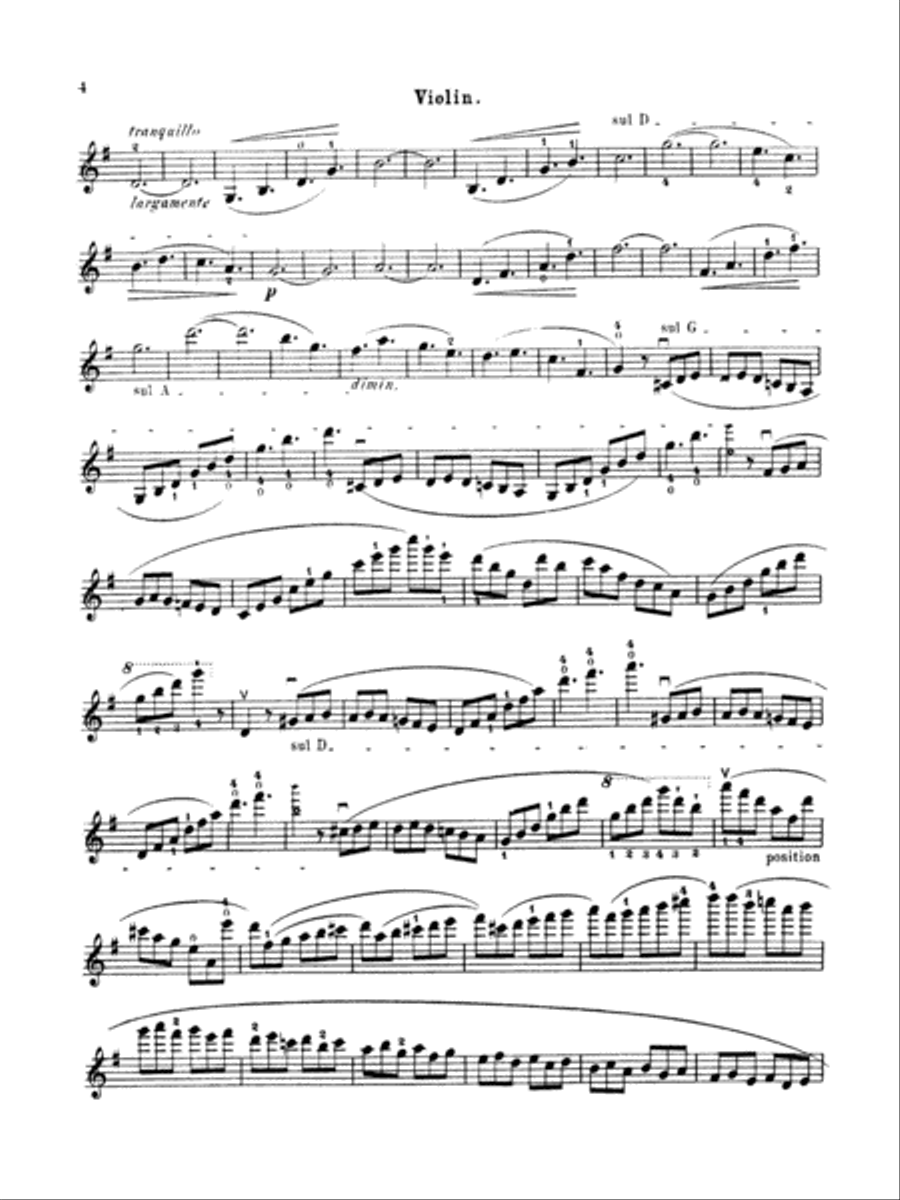 Wieniawski: Scherzo-Tarentelle, Op. 16 Violin scores gallery preview page 4