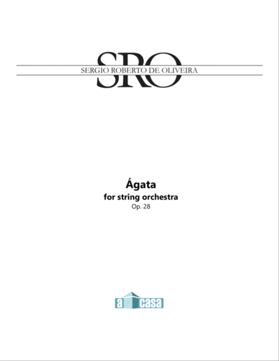 Agata String Orchestra scores gallery preview page 1