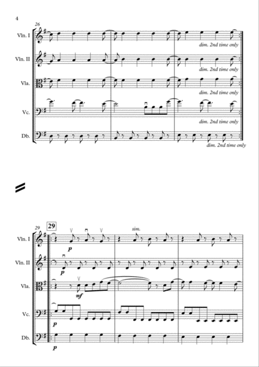 Titanium String Orchestra scores gallery preview page 4