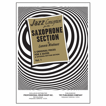 Jazz Conception For The Saxophone Section Vol. 1