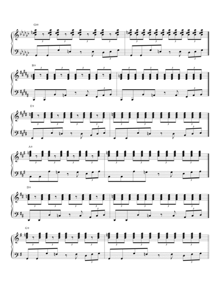 Blues Piano Practice Session 8 in All 12 Keys image number null