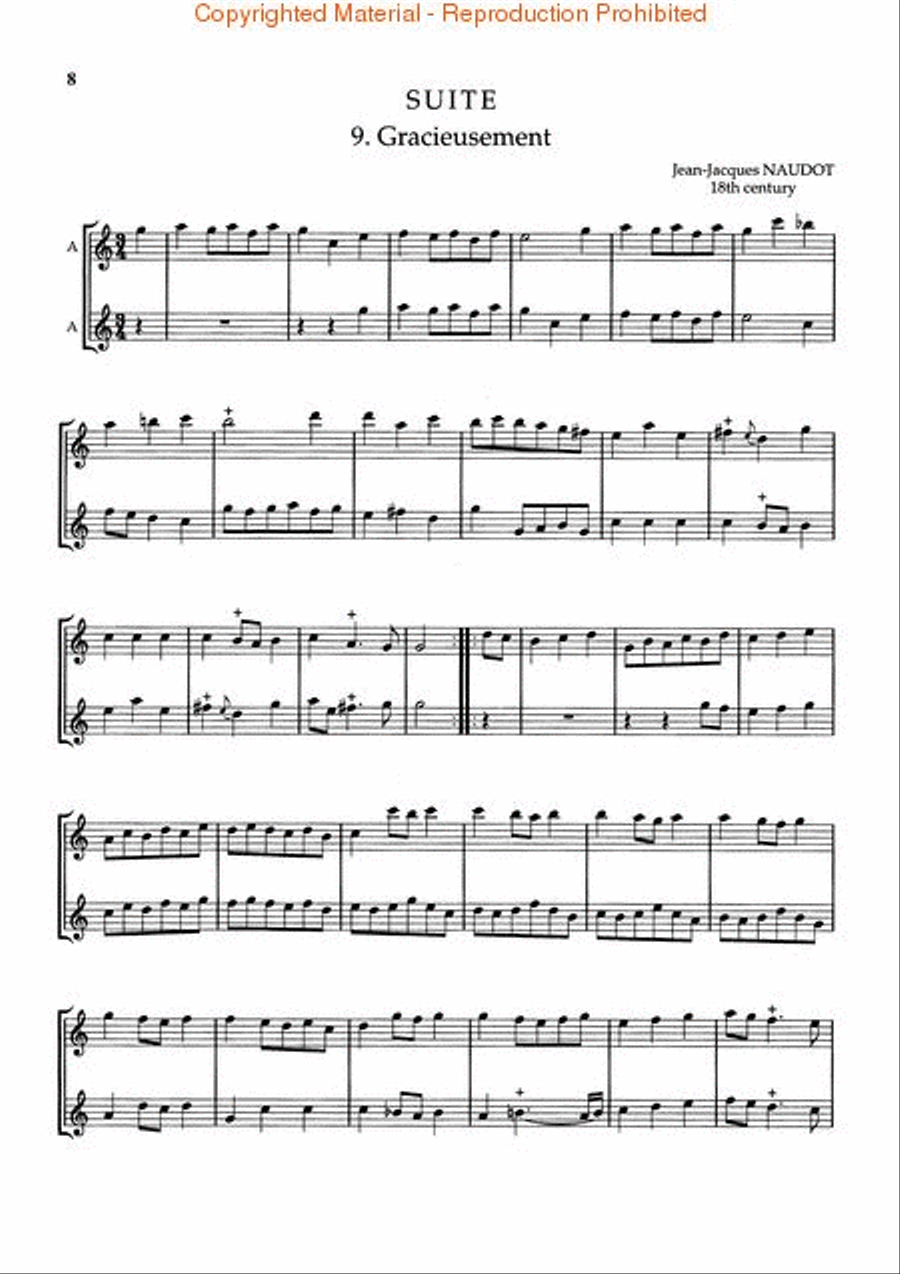 The Recorder Consort 4 Recorder scores gallery preview page 4