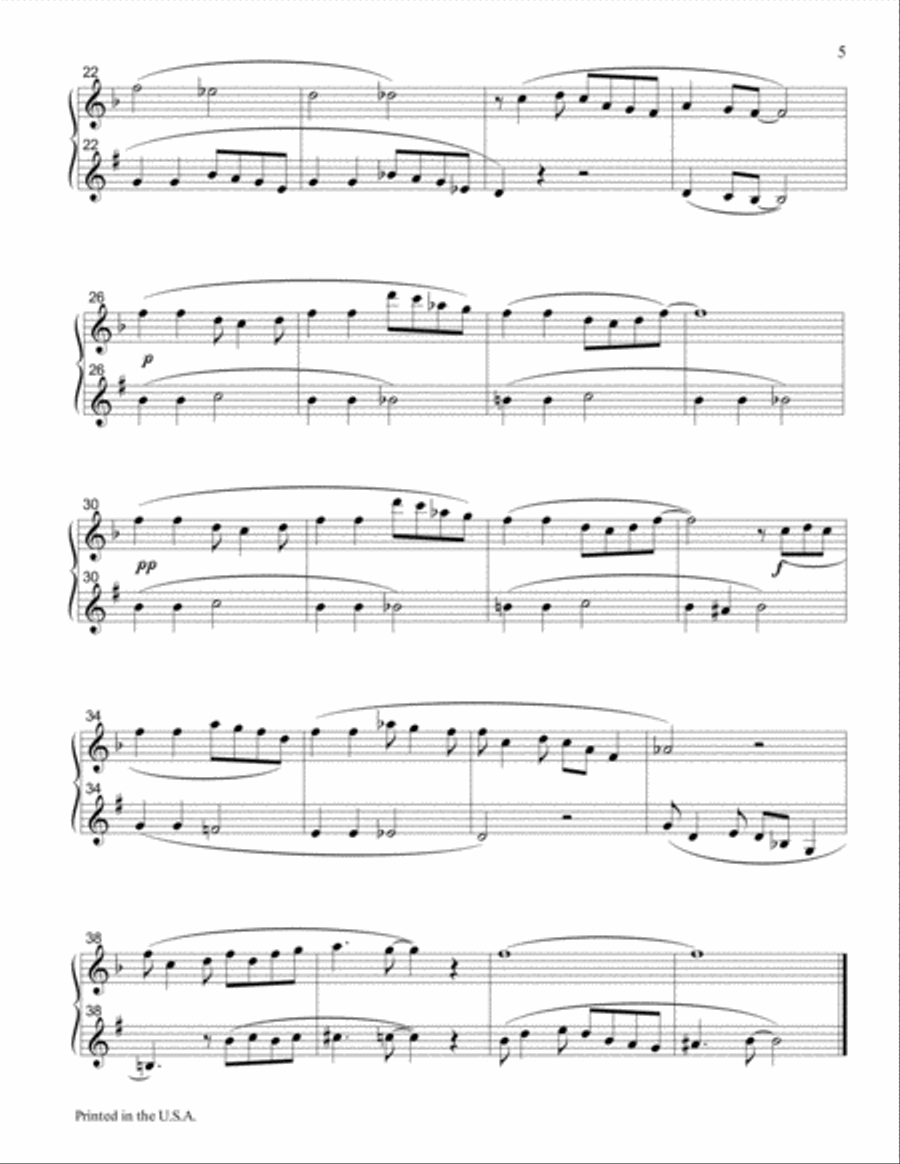 Ragtime Miniatures Duets Set 2 for Flute and Clarinet Woodwind Duet scores gallery preview page 5