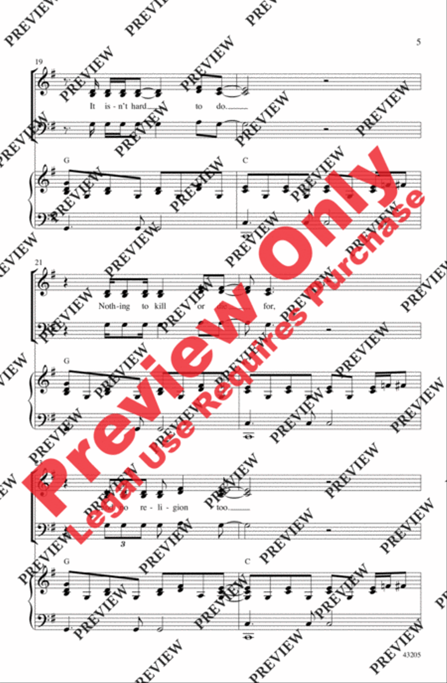 Imagine 3-Part scores gallery preview page 16