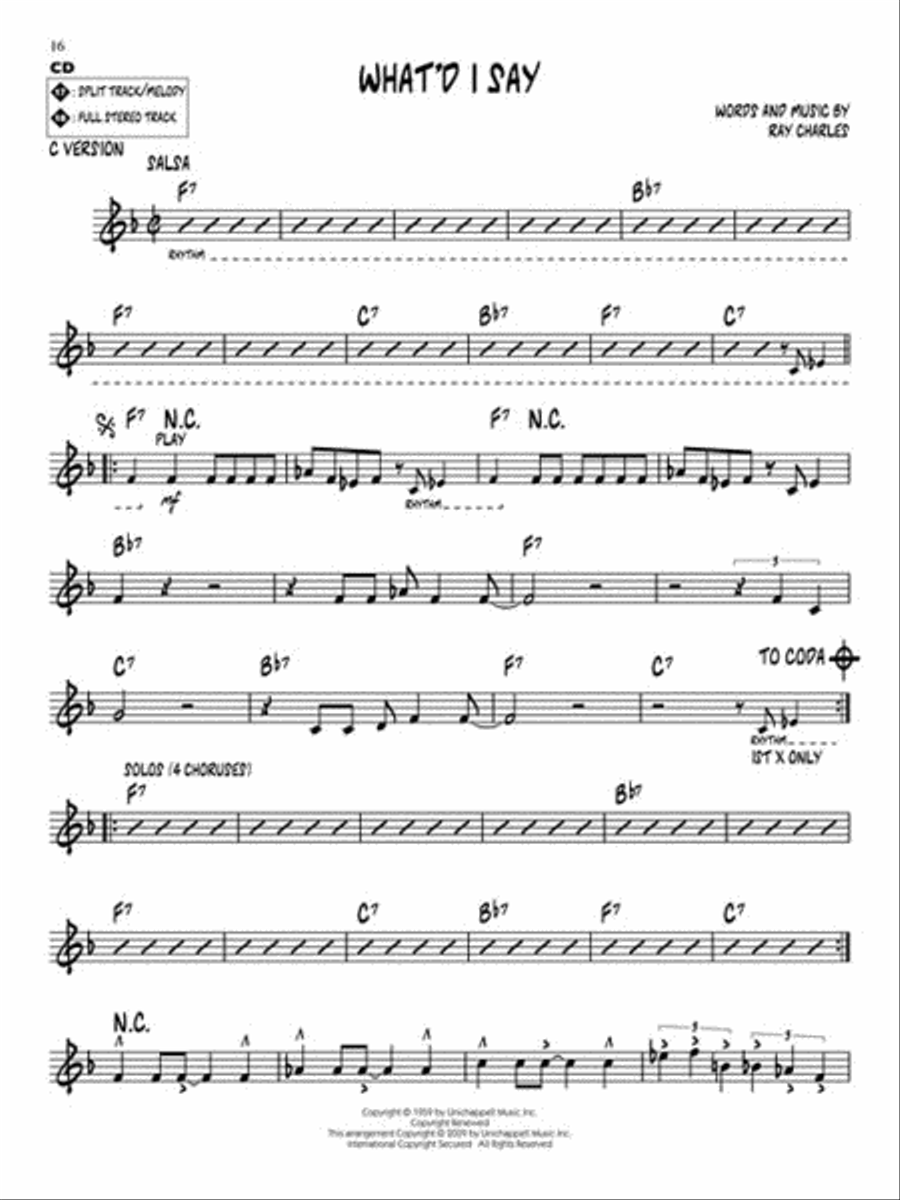 Ray C Instrument scores gallery preview page 6