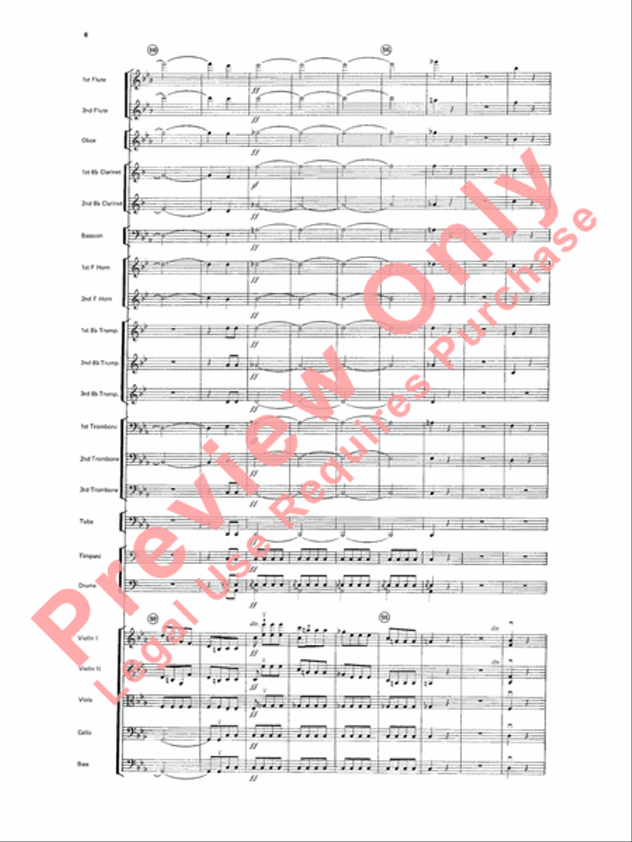 Beethoven's Symphony No. 5, 1st Movement Full Orchestra scores gallery preview page 9