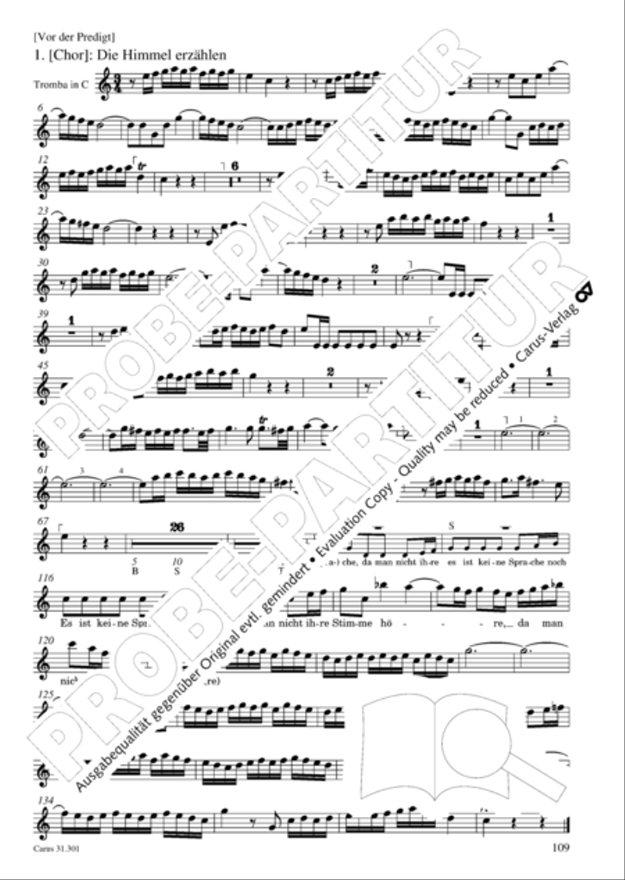 Bach for Brass 1: Cantatas I Voice scores gallery preview page 118