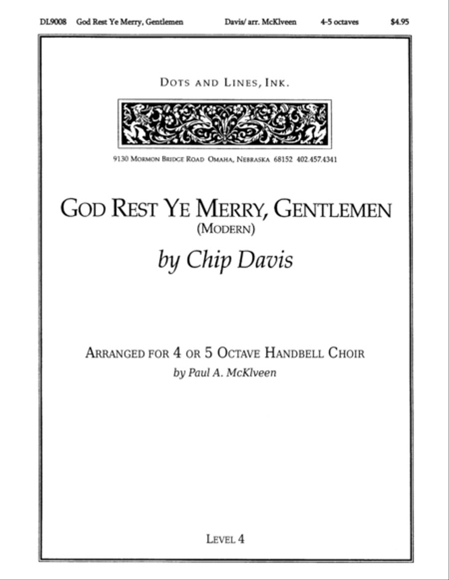God Rest Ye Merry Gentlemen 5-Octaves scores gallery preview page 1