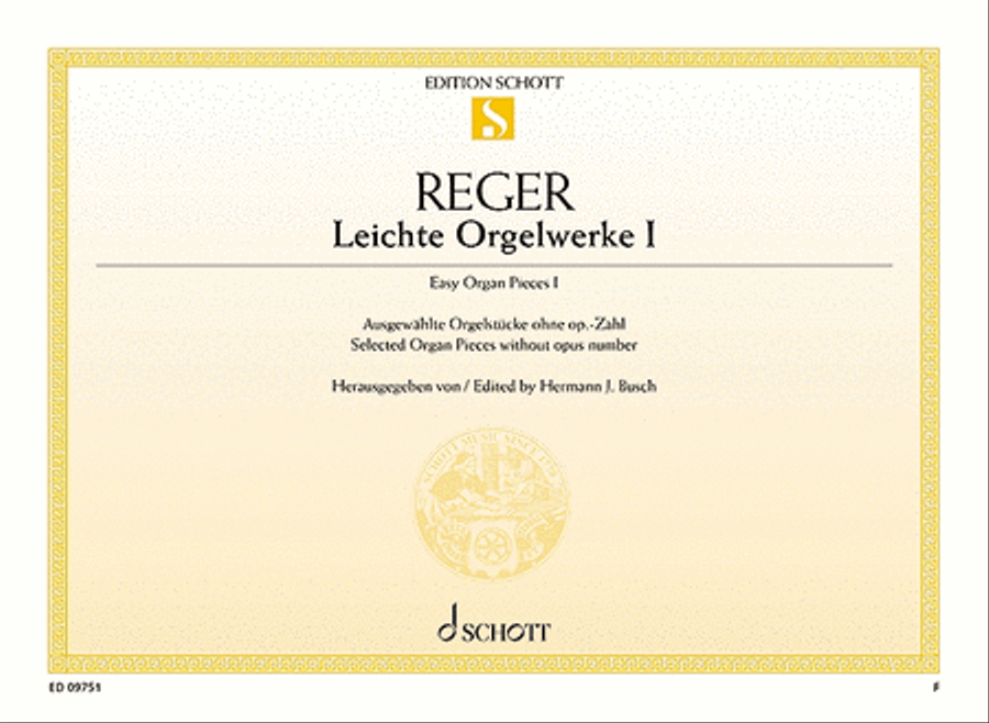 Easy Organ Works Volume 1 Organ scores gallery preview page 1