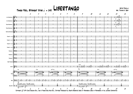 Libertango - Astor Piazolla - Big Band image number null