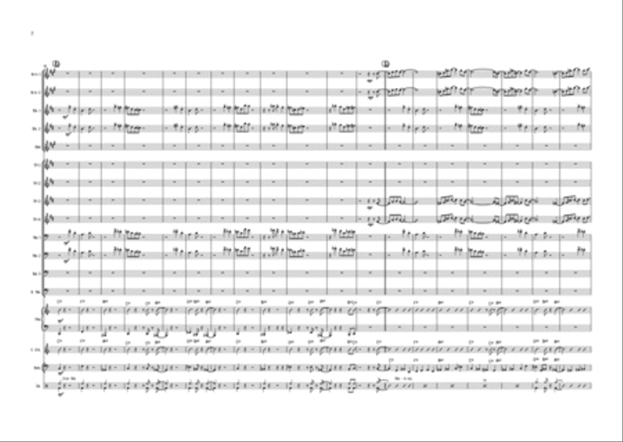 Still Working' It - Big Band original by Daryl McKenzie Jazz Ensemble scores gallery preview page 3