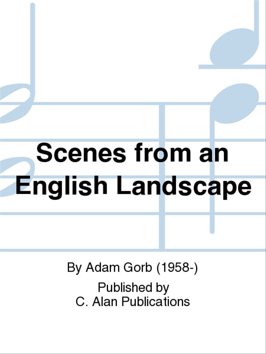 Scenes from an English Landscape Concert Band scores gallery preview page 1