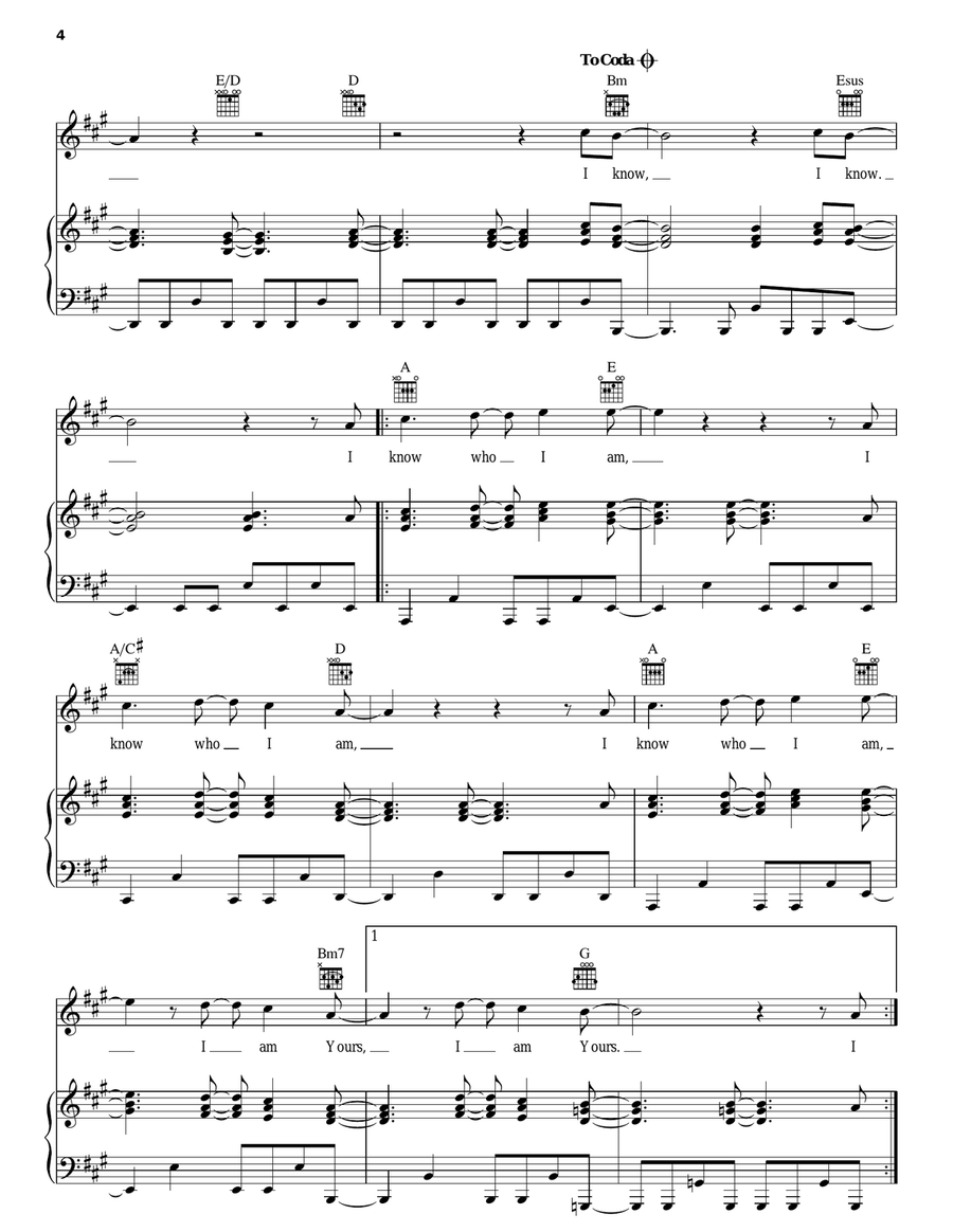 I Know Who I Am I Know Who I Am Acoustic Guitar scores gallery preview page 4