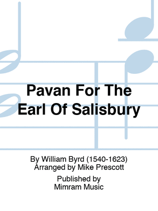 Pavan For The Earl Of Salisbury