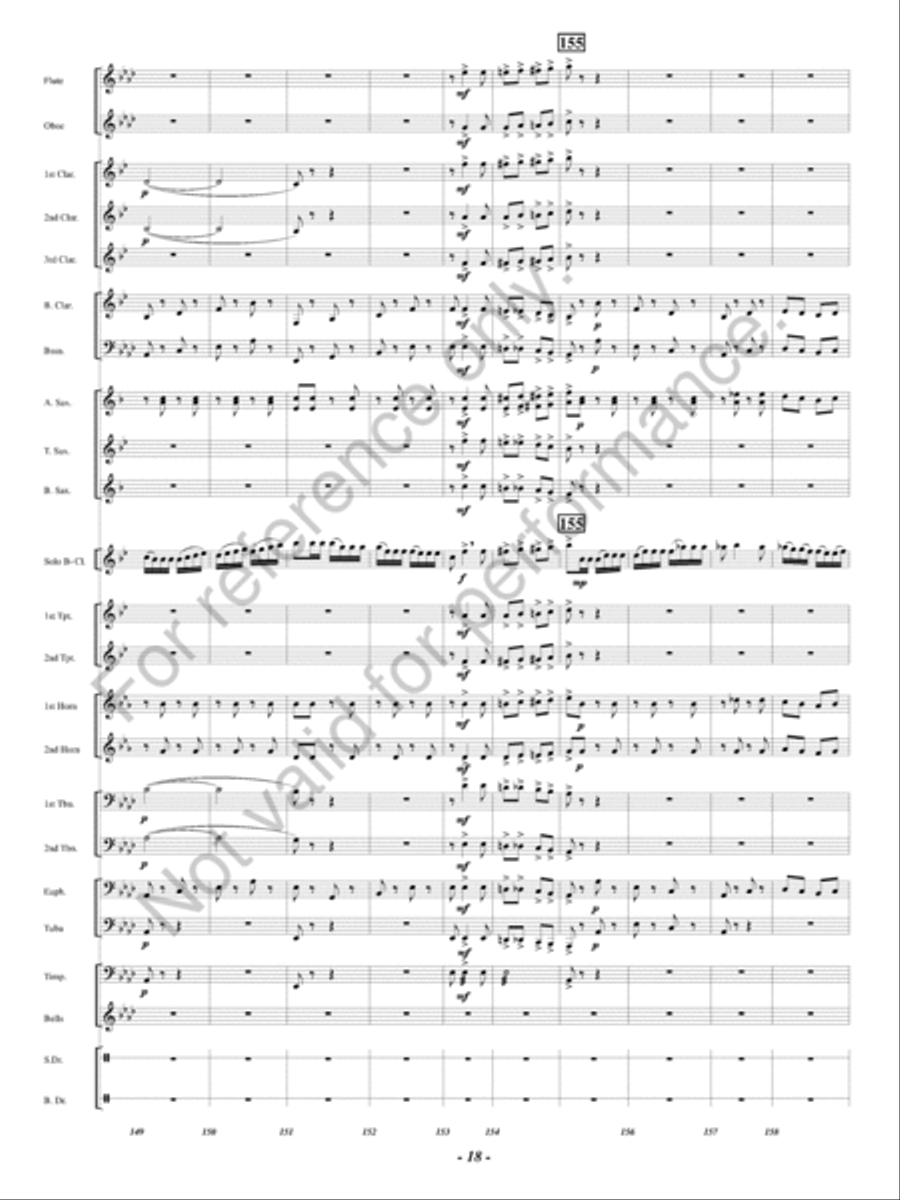 Luisa di Montfort Luisa di Montfort Concert Band scores gallery preview page 19