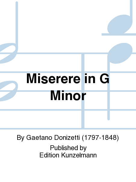 Miserere in G Minor