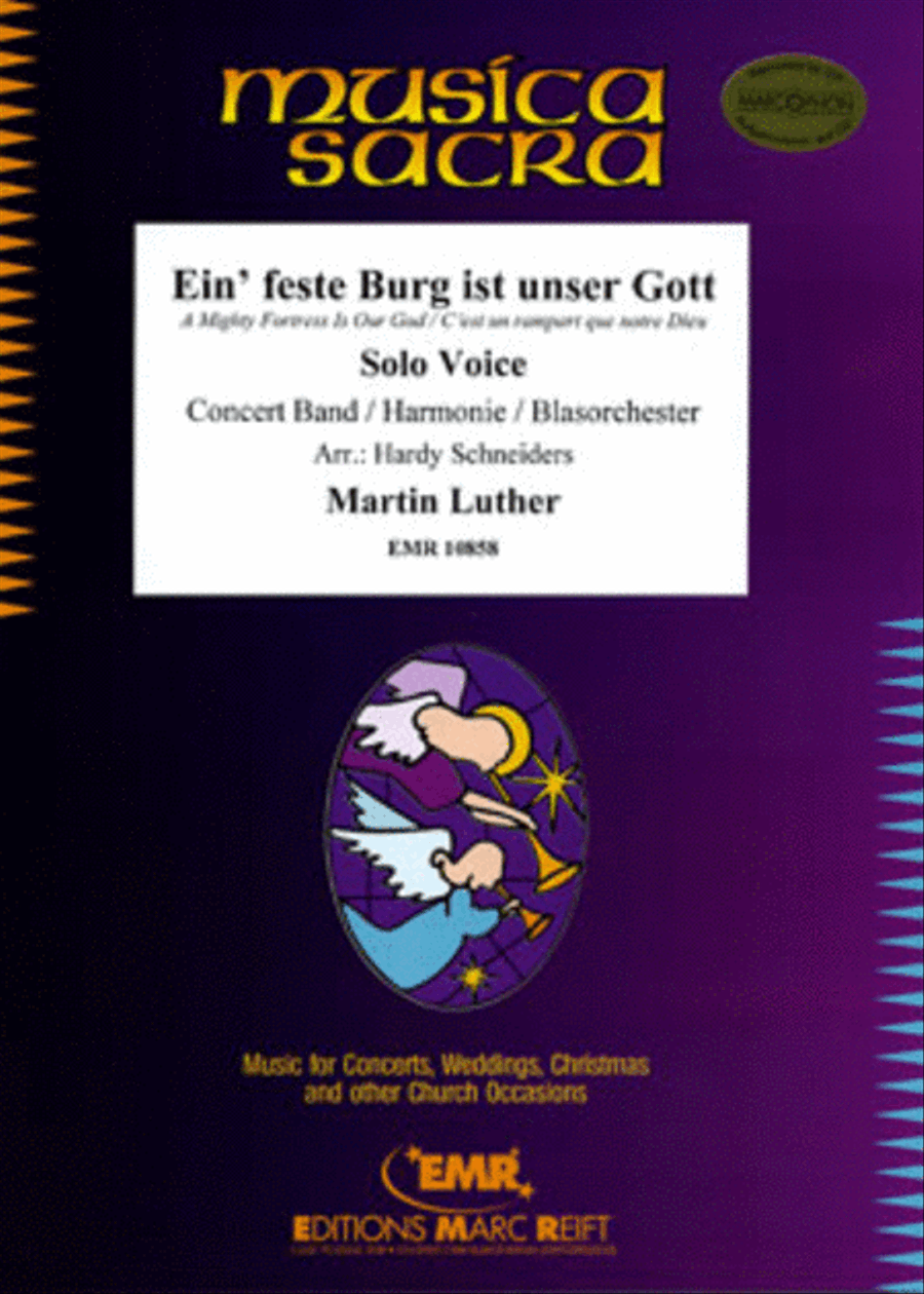 Ein'feste Burg ist (A Mighty Fortress) (Solo Voice) Concert Band scores gallery preview page 1
