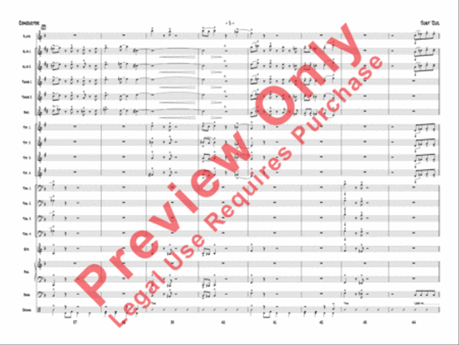 Just 'Cuz Just 'Cuz Jazz Ensemble scores gallery preview page 8