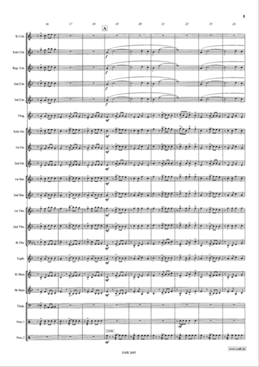The Magnificent Seven Brass Band scores gallery preview page 6