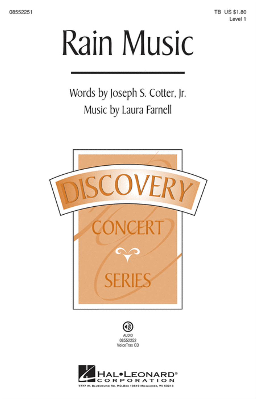 Rain Music Choir scores gallery preview page 1