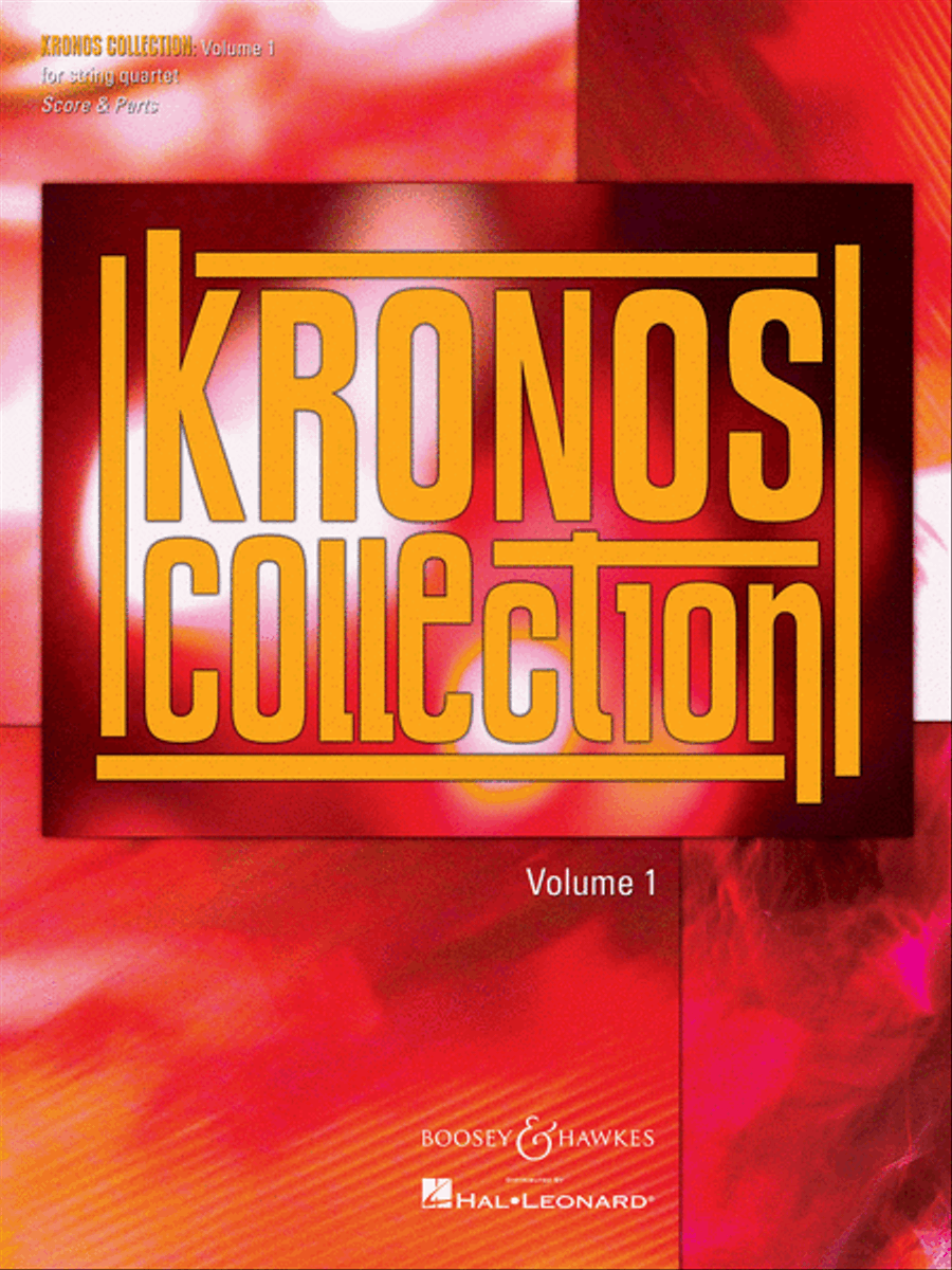 Kronos Collection - Volume 1 String Quartet scores gallery preview page 1