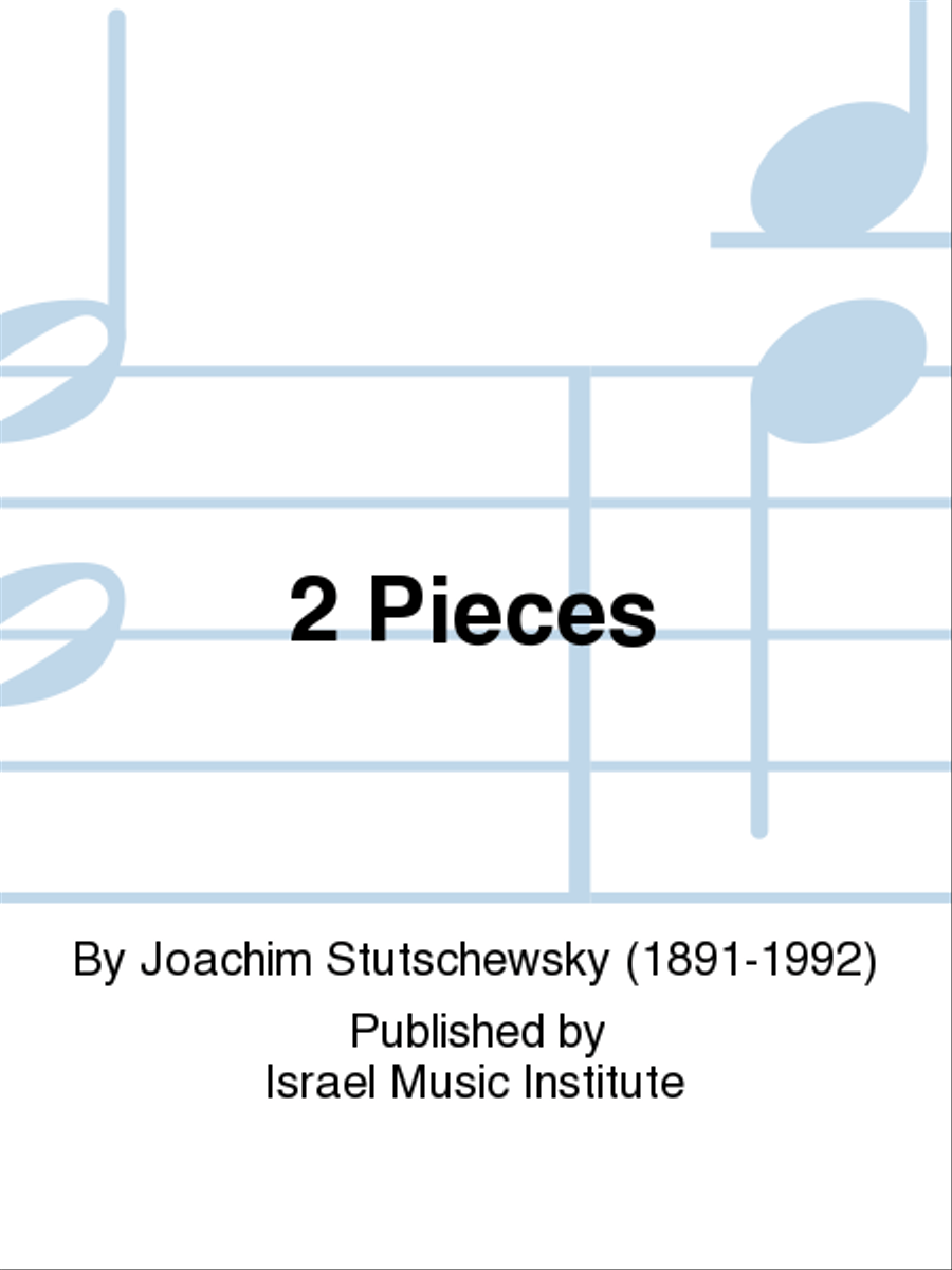 2 Pieces Double Bass scores gallery preview page 1