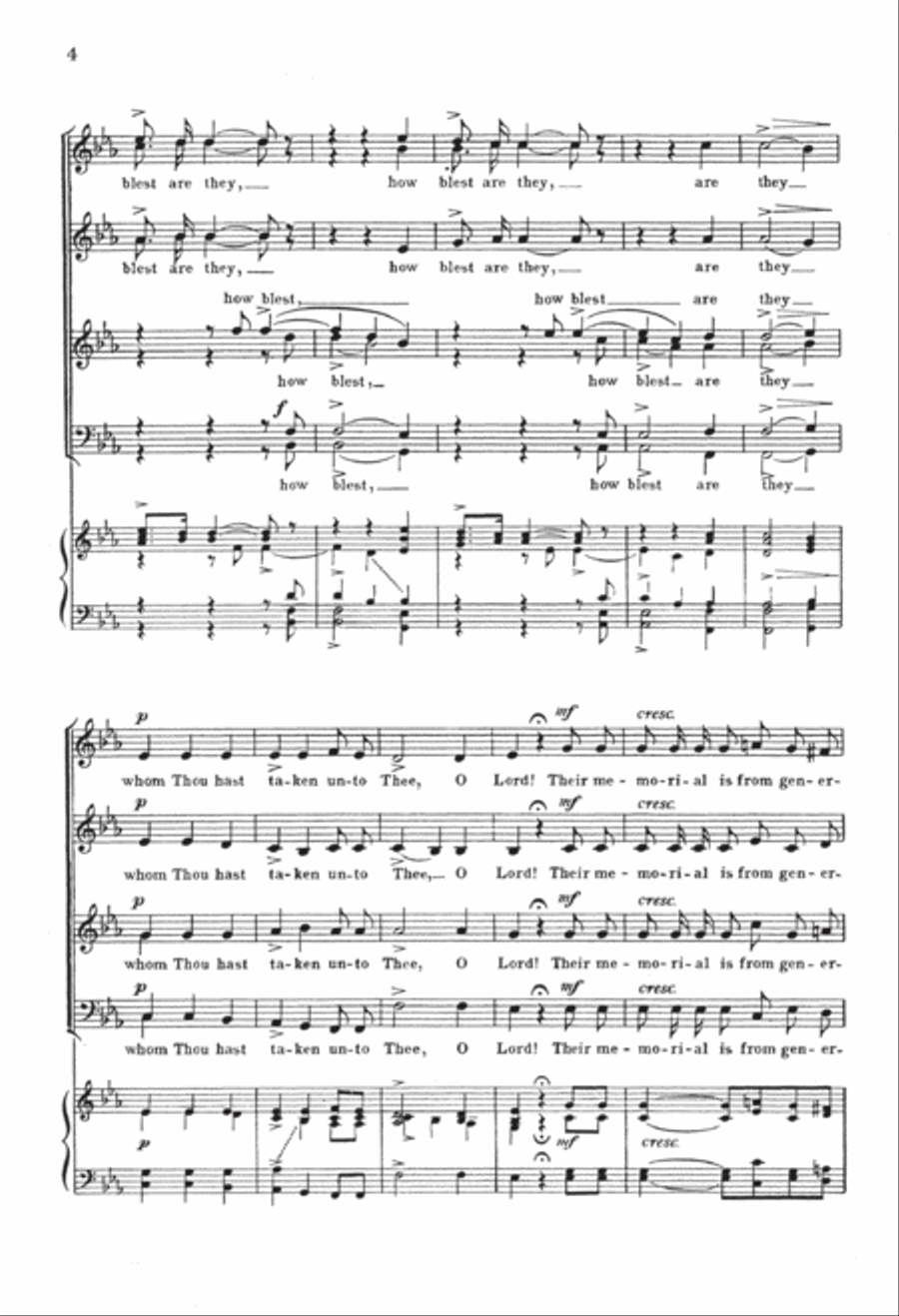 How Blest are They How Blest are They Divisi scores gallery preview page 4