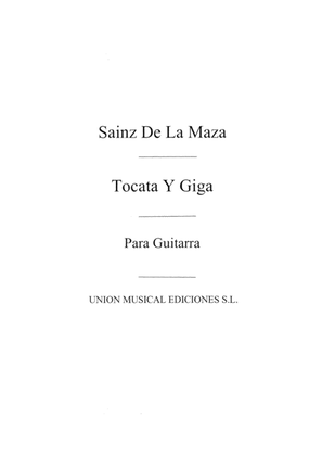 Tocata Y Giga (R Sainz De La Maza)