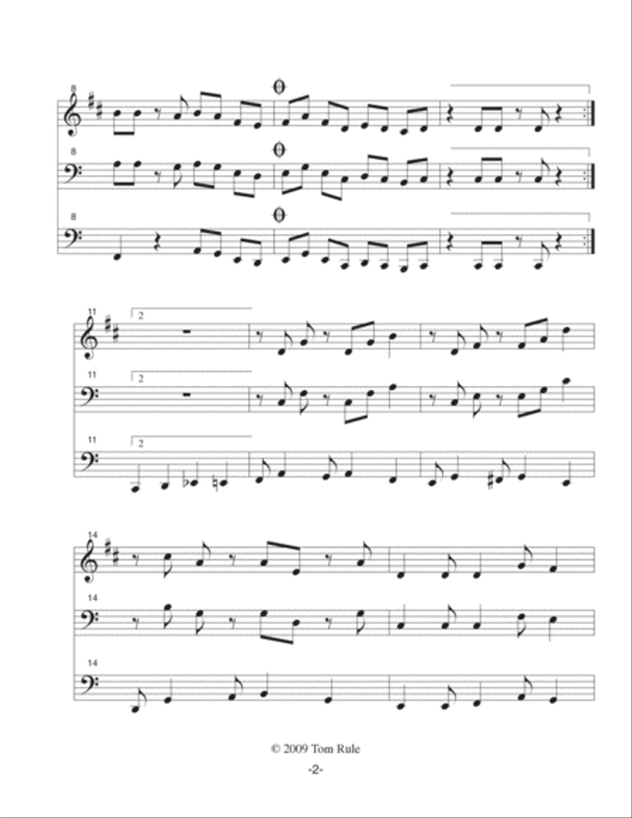 Low Brass Duet Collection Brass Duet scores gallery preview page 4