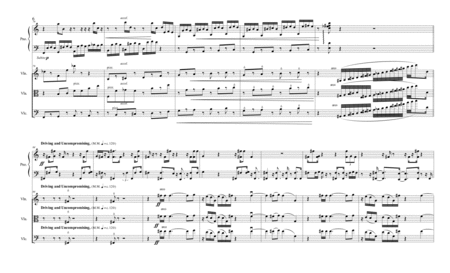 Impasto - Quartet for Piano, Violin, Viola and Cello image number null